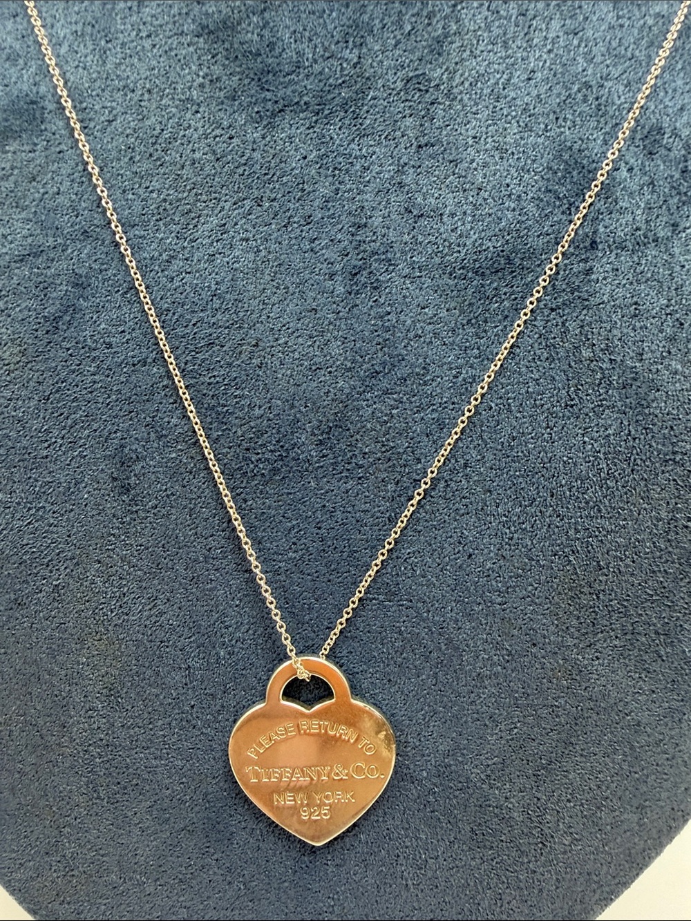 Tiffany & Co. Heart Tag Pendant Necklace